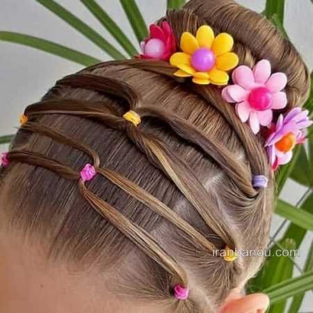 مدل موی ساده باز زیبا و جذاب مدل موی ساده برای جشن