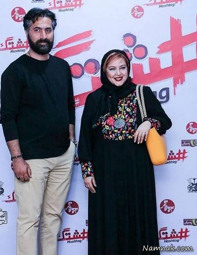عکس بهاره رهنما و همسرش در اکران خصوصی هشتگ بهاره رهنما و همسرش