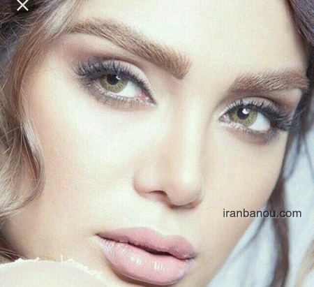  فرمول رنگ ابرو عسلی