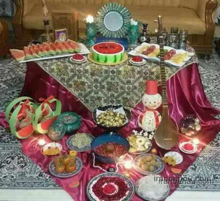 تزیین شب چله