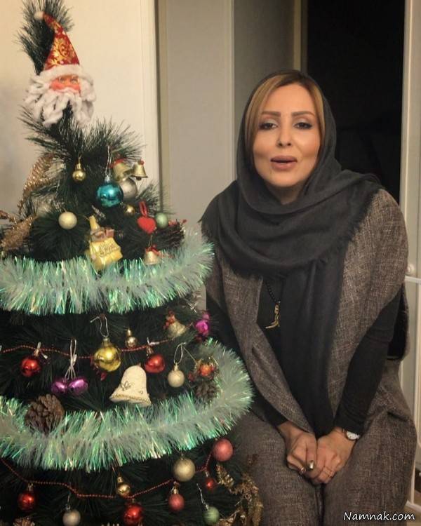پرستو صالحی در شب کریسمس پرستو صالحی