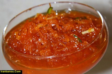 طرز تهیه مربای هویج با پیمانه طرز تهیه مربای هویج کارخانه ای