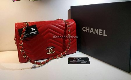  کیف مشکی ورنی