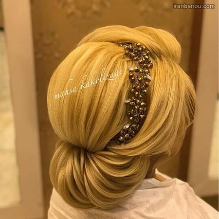 مدل شینیون دخترانه جدید مدل شینیون دخترانه جدید