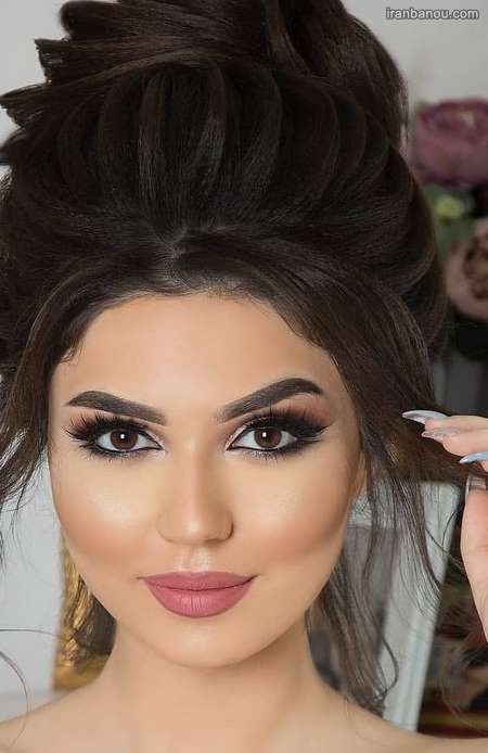 مدل ارایش عروس جدید ارایش لایت اروپایی عروس