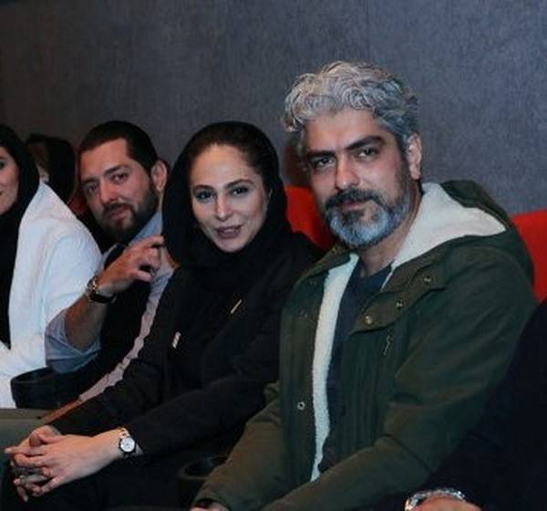 عکسی از مهدی پاکدل در کنار رعنا آزادی ور مهدی پاکدل