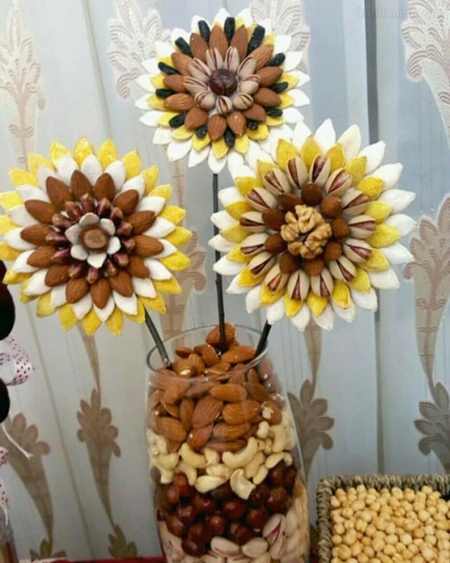 جدیدترین تزیینات شب یلدا تزیین پشمک شب یلدا