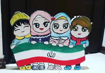 کاردستی دهه فجر برای مدرسه 
