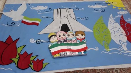  کاردستی انقلاب برای مدرسه 