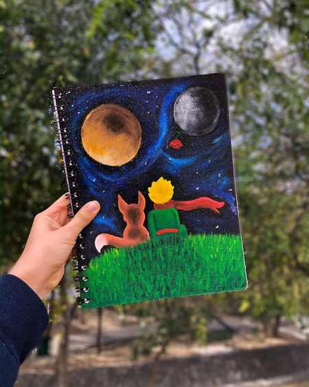  دفتر مشق دخترانه شیک