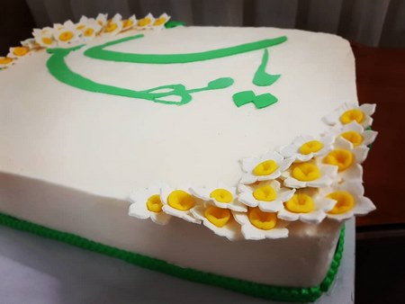 تزیین کیک تولد امام مان تزیین کیک امام زمان