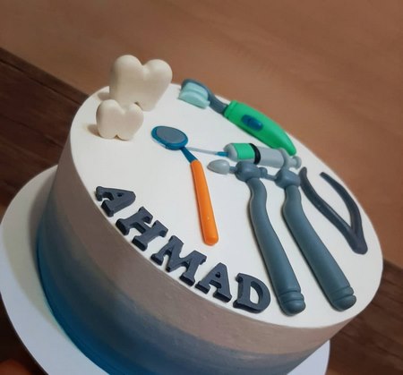  کیک تولد دندانپزشکی