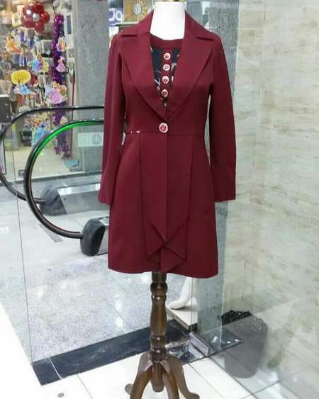  مدل مانتو گلدار و ساده