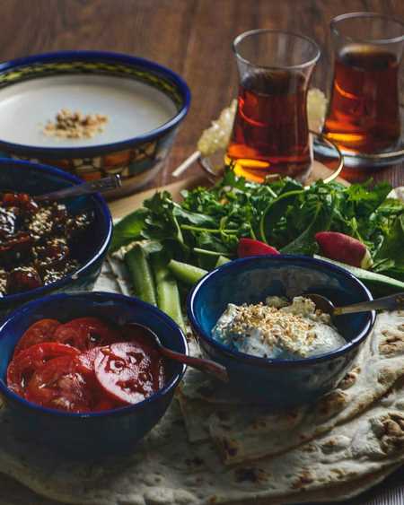 افطاری جدید و خوشمزه تزیینات افطاری