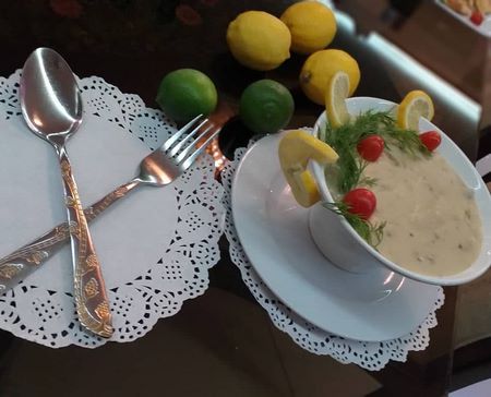  تزیین سوپ رشته
