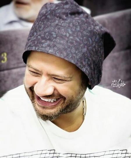 علی صادقی و همسرش