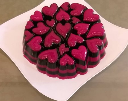 تزیین ژله با اسمارتیز ژله خوشگل و راحت