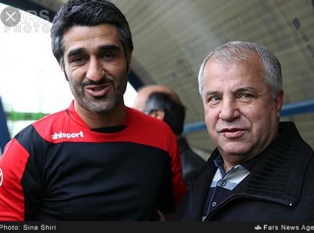پژمان جمشیدی و علی پروین