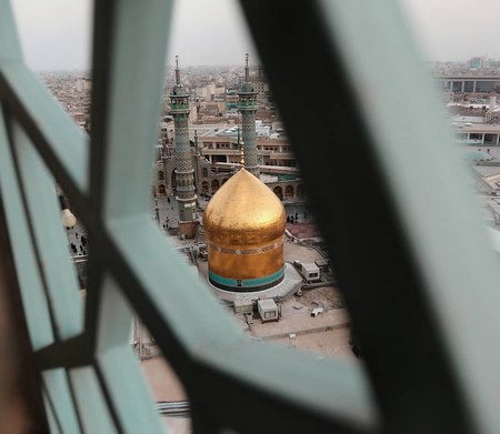 عکس حرم حضرت معصومه برای پروفایل