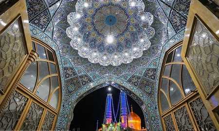 حرم حضرت معصومه hd