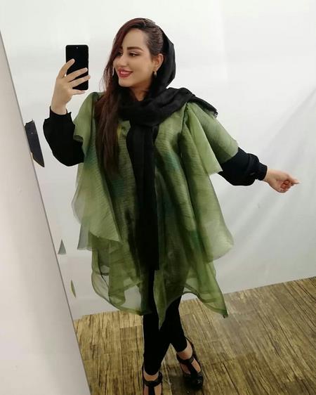 مدل مانتو حریر شیشه ای