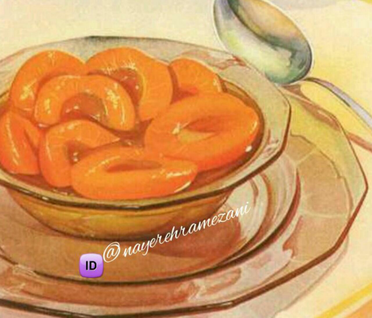 طرز تهیه کمپوت هلو انجیری