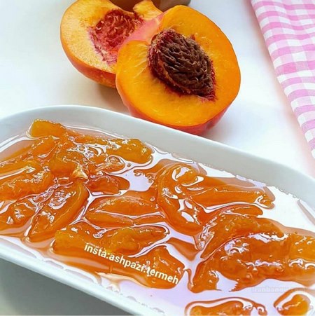 طرز تهیه مربای شلیل