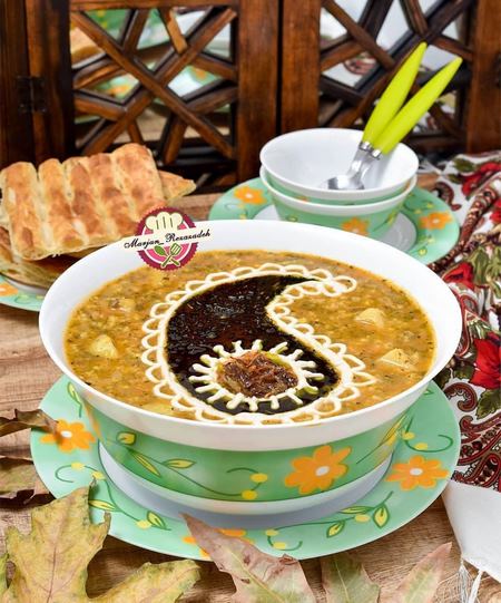 آش کلم قمری